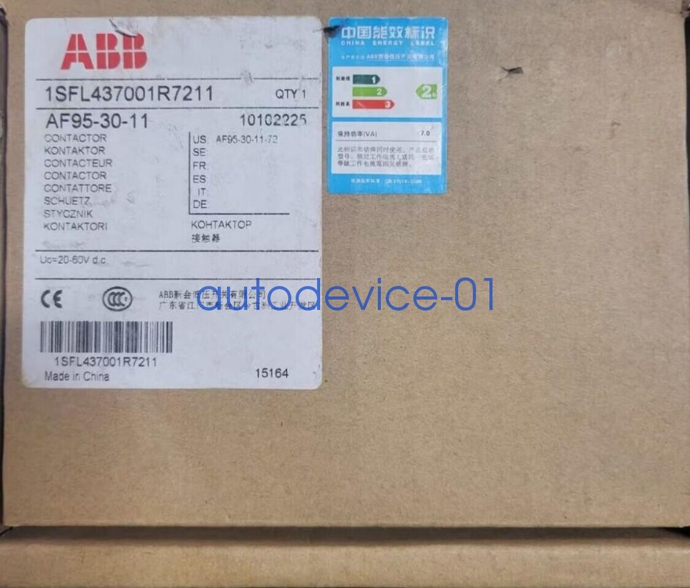1PC New ABB AF95-30-11 1SFL437001R7211 20-60V Contactor Brand DHL/FedEx