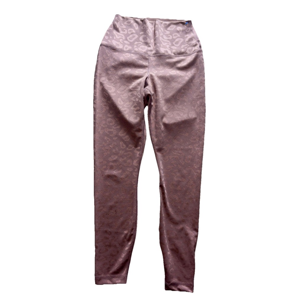 90 Degree by Reflex High-Waisted Leggings | Size S| Pink | Stretch Yoga