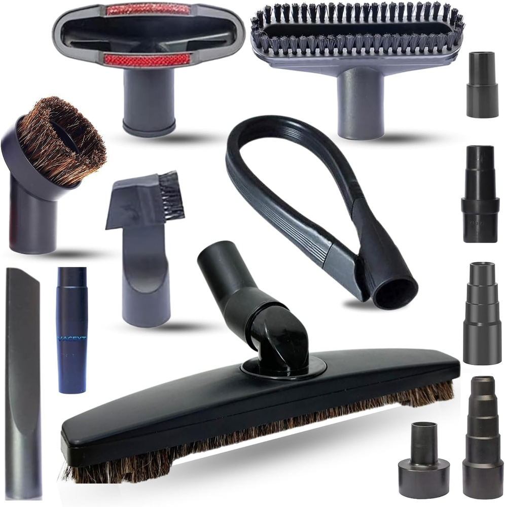 Universal Vacuum Attachments Brushes Kit Hardwood Floor Vacuum Brush Head Dryer