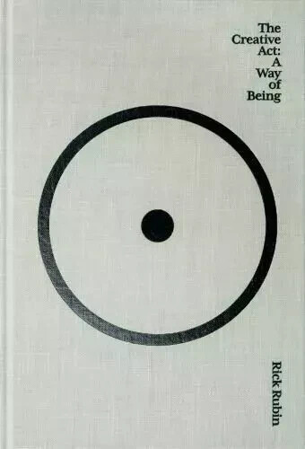 Hardcover: The Creative Act - A Way of Being by Rick Rubin New