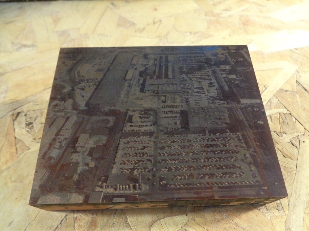Case's Burlington Plant - Historic Iowa Printing Press Block