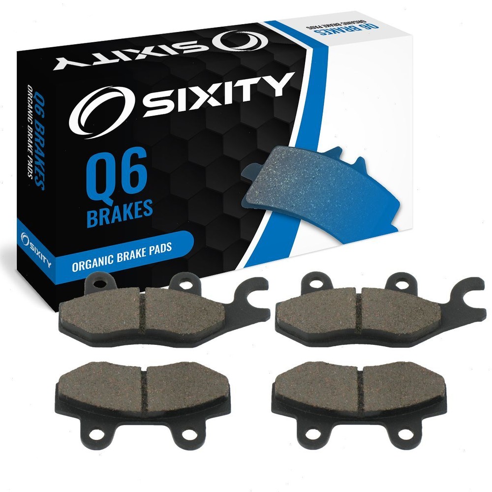 Front + Rear Organic Brake Pads 2004-2007 KYMCO People 250 Set Full Kit  tc