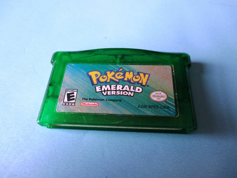 Pokemon: Emerald Version Authentic Nintendo Game Boy Advance SP