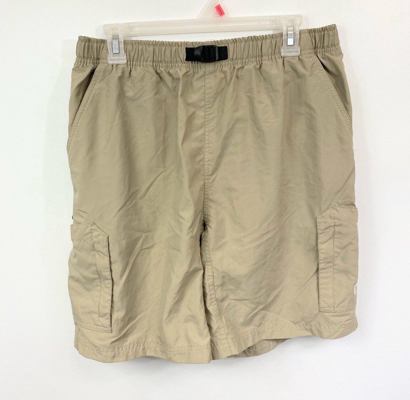 Nike ACG Cargo Shorts Men L Beige Elastic Belted Performance Vintage 9