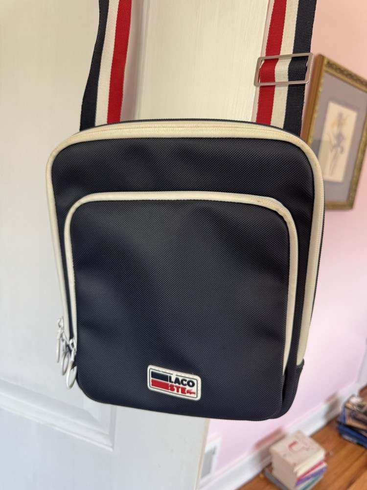 Lacoste Men's Crossbody Messenger Bag