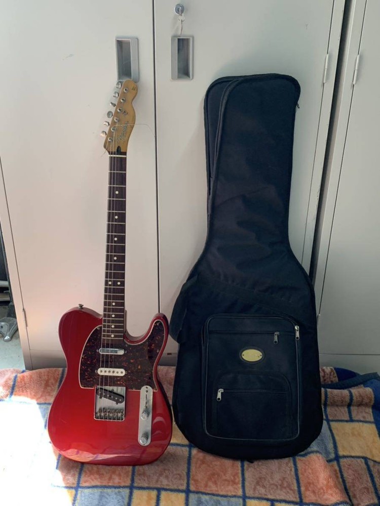 Fender Electric Guitar Telecaster Made In Mexico Deluxe Series Mn8121343