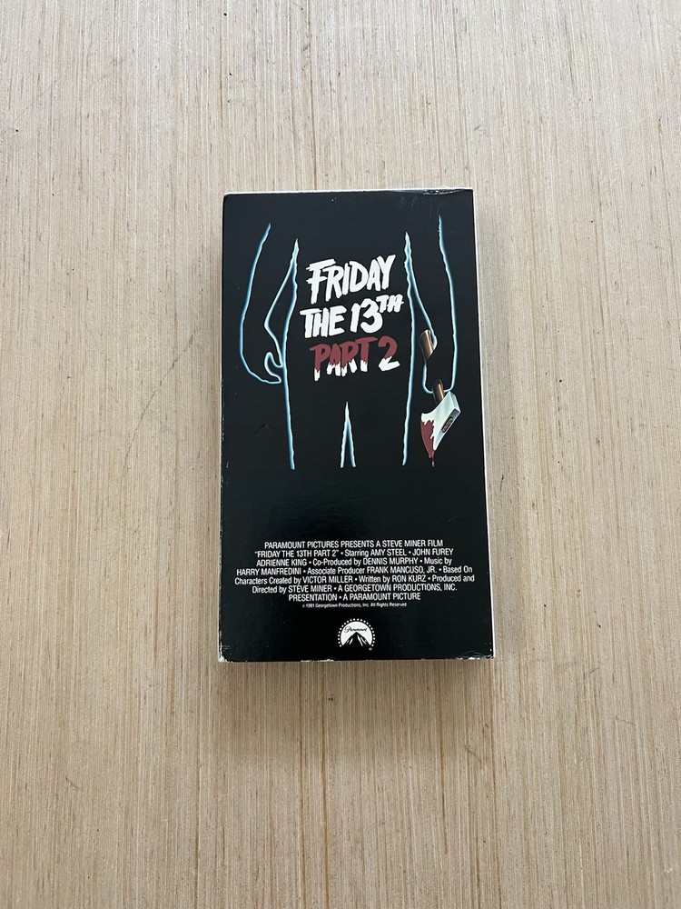Friday The 13th Part 2 VHS 1989 Tested
