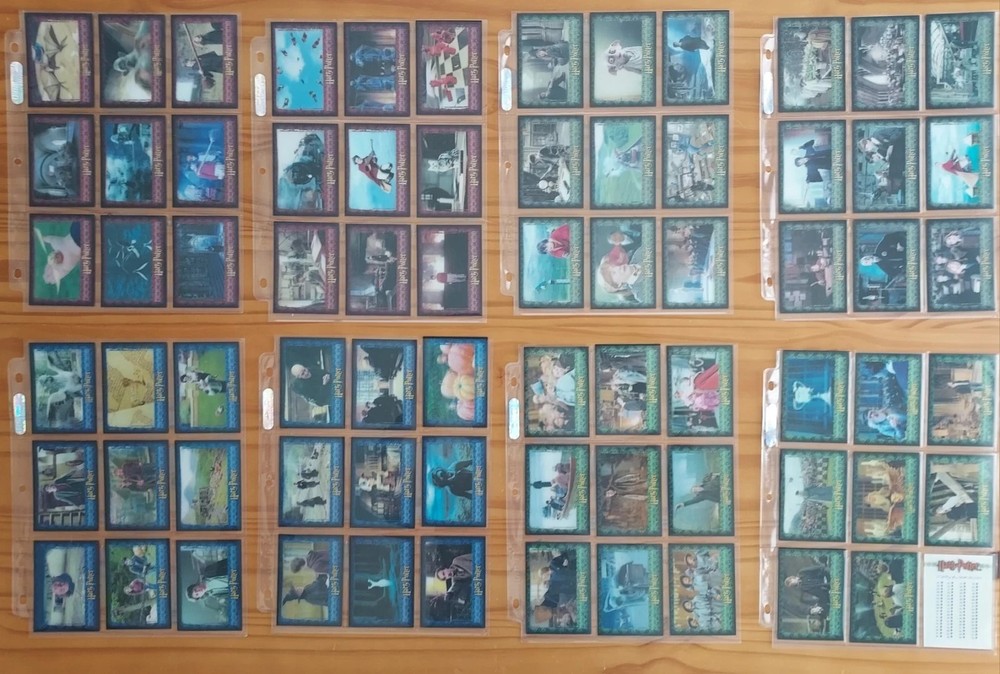 Artbox The World of Harry Potter in 3-D Base Card Set 72 Cards Free US Shipping!