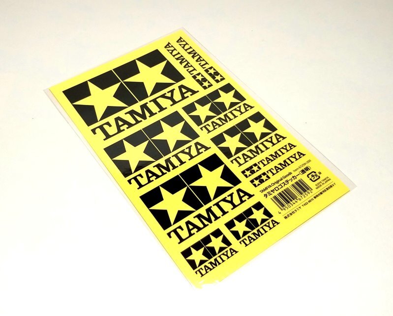 TAMIYA 67259 RC Model Clear Decal Sticker Set for Customization