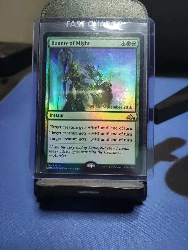 Bounty of Might Prerelease Cards Foil