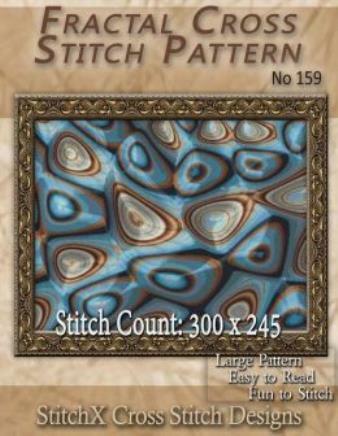 Fractal Cross Stitch Pattern No  159