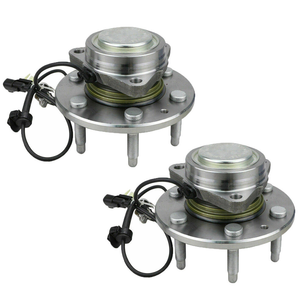 Front Wheel Bearing Hub Set for 2014-2018 Chevy Silverado GMC Sierra 1500 H11 IN