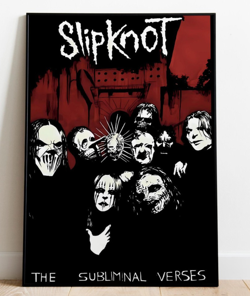 Slipknot Album Cover Poster Metal Music Wall Art 24x36 Unframed