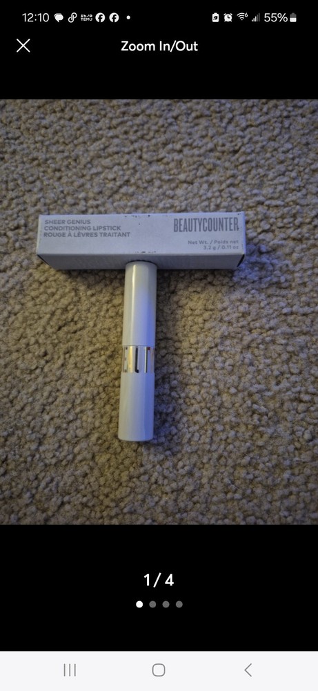 BEAUTYCOUNTER SHEER GENIUS CONDITIONING LIPSTICK