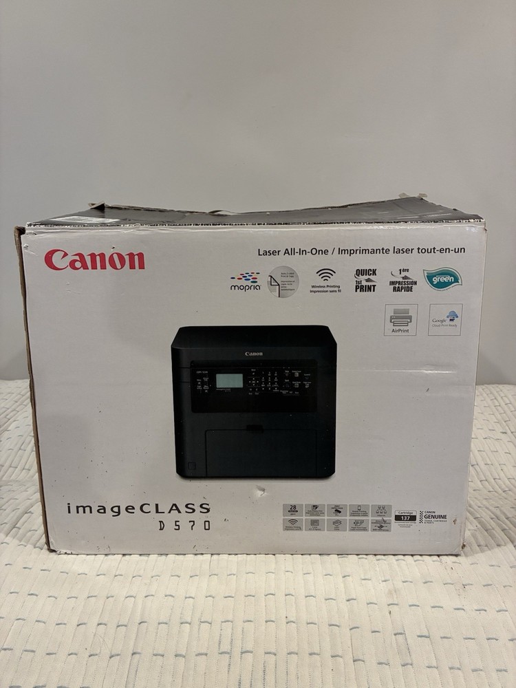 Canon ImageCLASS D570 Monochrome Laser Printer + Scanner + Copier [OPEN BOX]