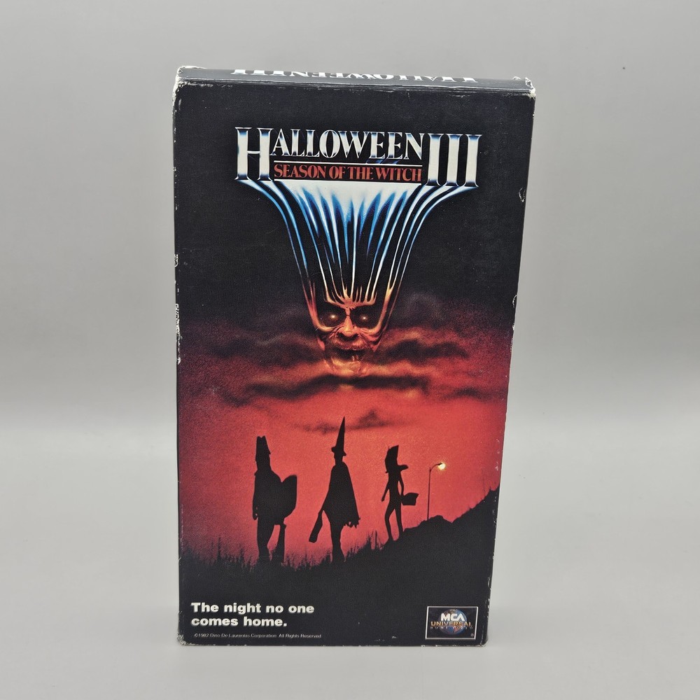 Halloween III 3 Season of the Witch MCA 1994 VHS
