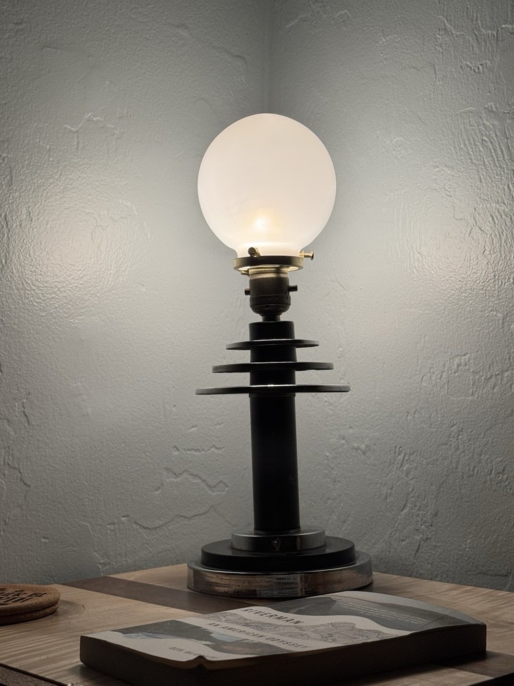 Genuine 1930s Art Deco Mushroom Table Lamp