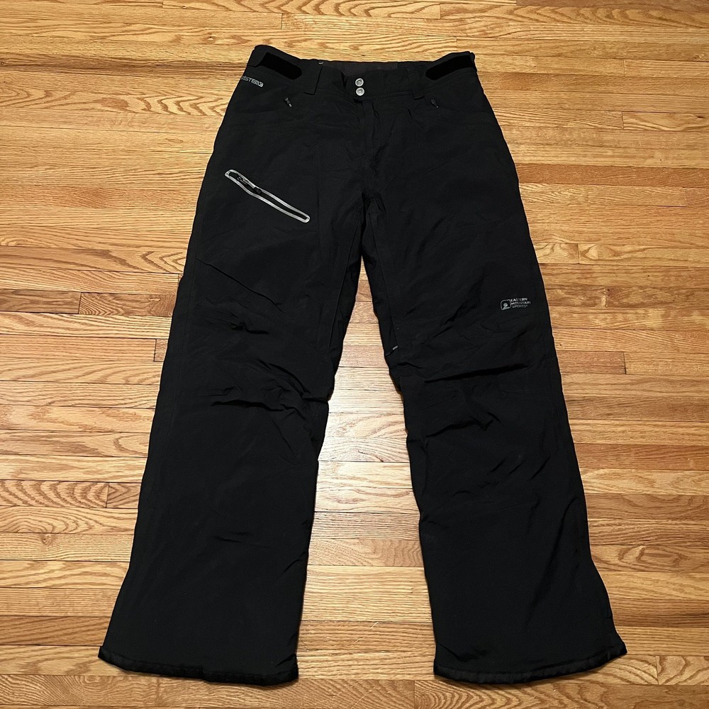 Eastern Mountain Sports Womens Snow Pants Medium Black Insulated Nylon NWT