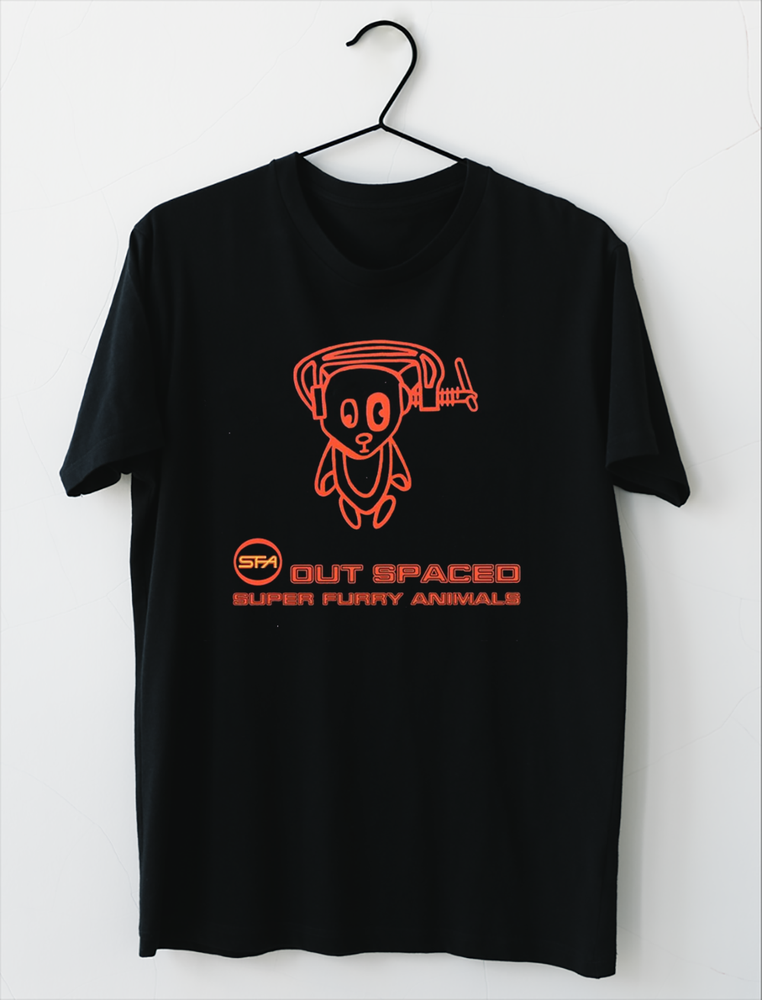 Collection Super Furry Animals Out Spaced  T Shirt All Size S-5XL AL1055