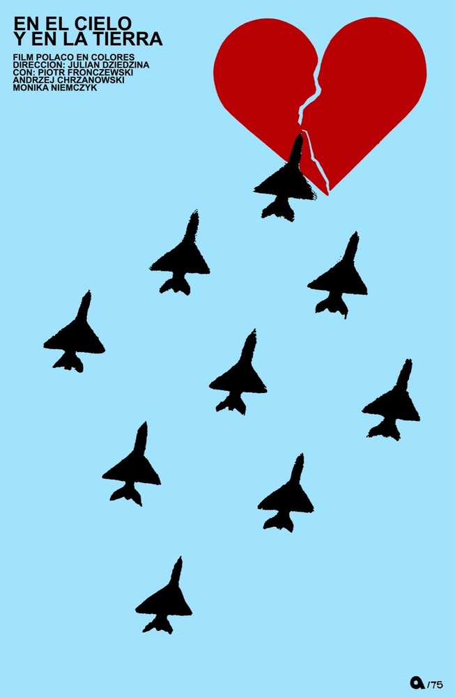 4250.En el cielo y en la tierra.heart.Movie.POSTER.Decoration.Fine Graphic Art