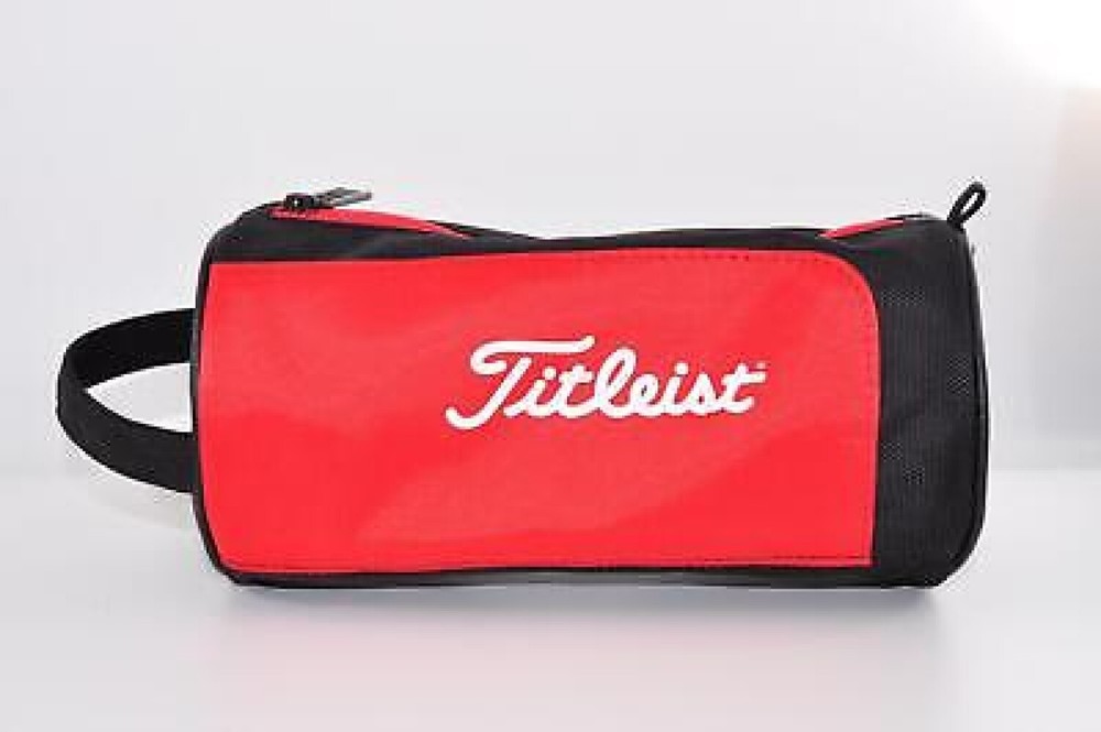 Titleist 2023 Golf Round Ball Case Pouch Bag Next Gen TA23NGVPK RED From Japan