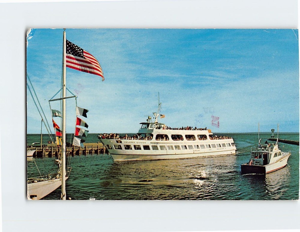 Postcard Island Queen Falmouth Harbor Cape Cod Massachusetts USA
