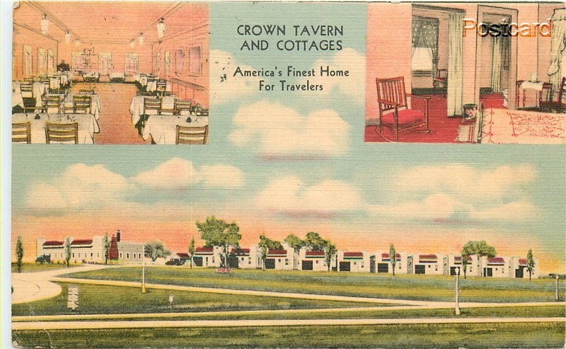 MO, Cameron, Missouri, Crown Tavern and Cottages, Multi View, MWM