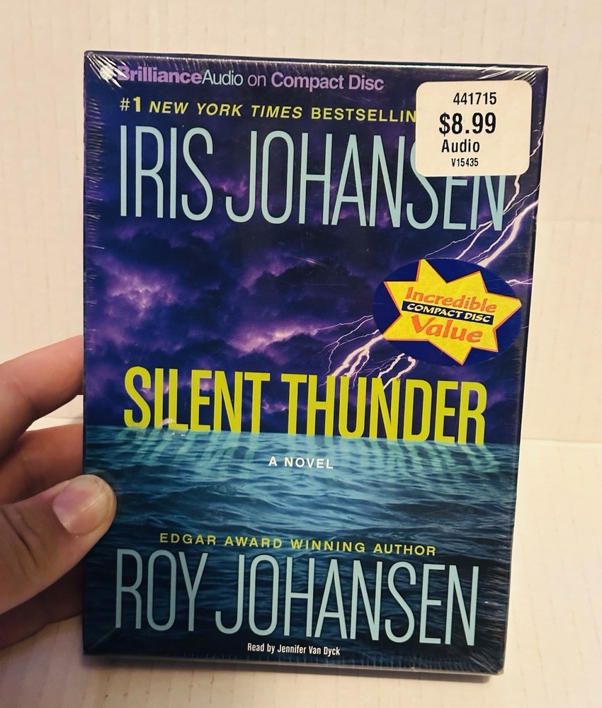 Silent Thunder by Roy Johansen and Iris Johansen 2009 Abridged 5 CDs NEW &SEALED
