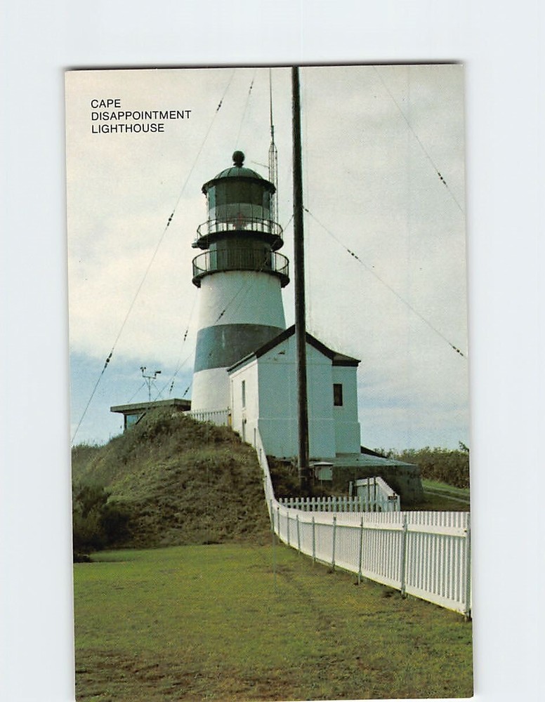 Postcard Cape Disappointment Lighthouse Washington USA
