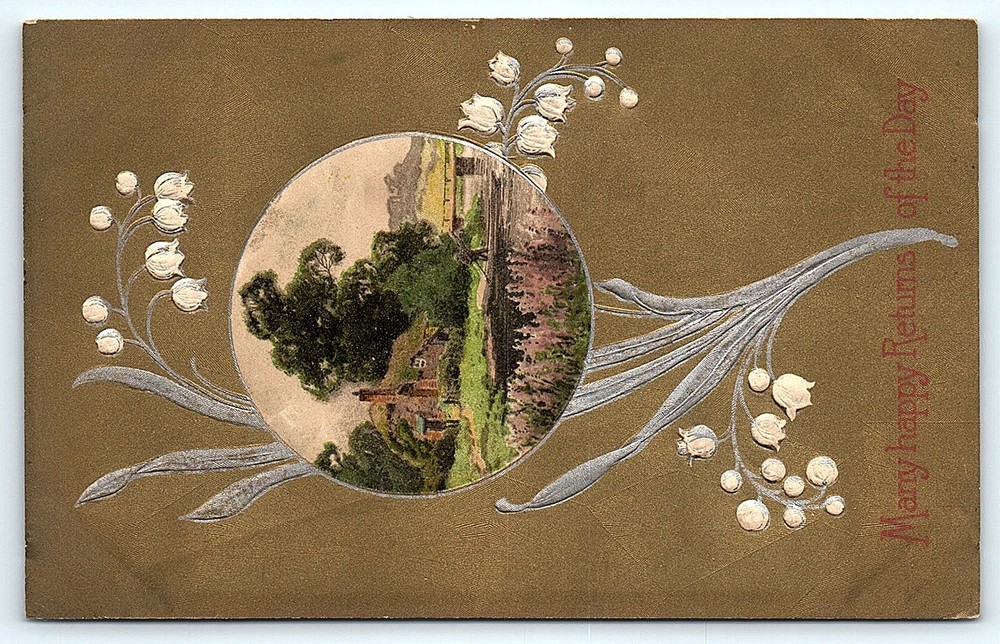 Postcard Many happy Returns of the Day