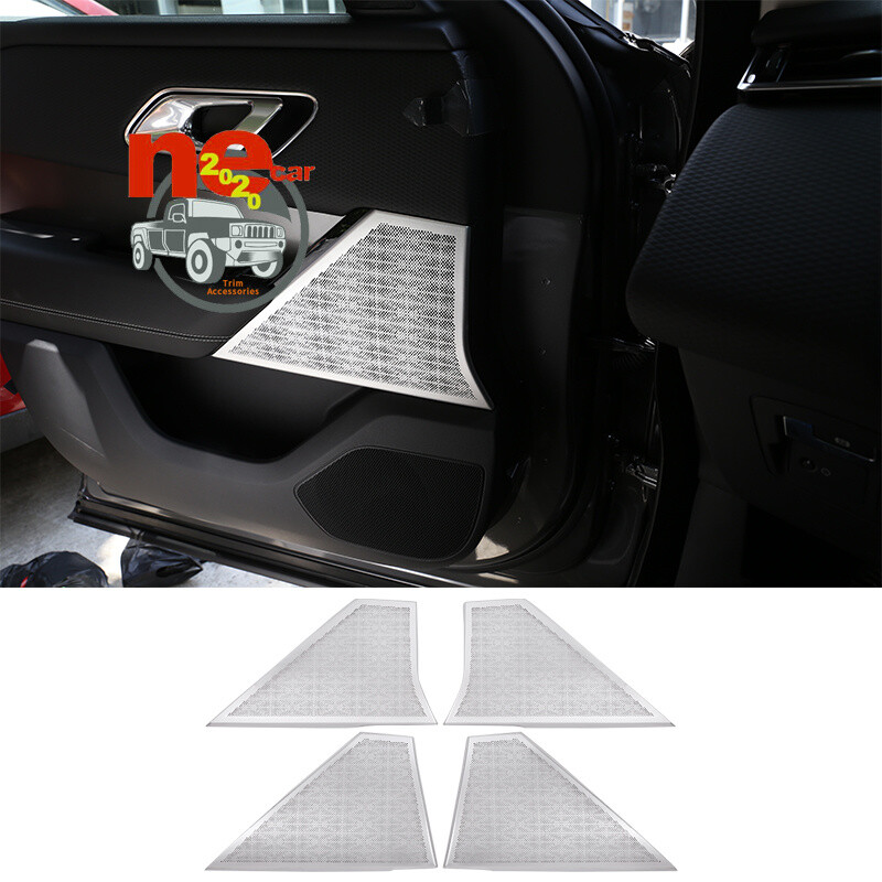 LR Range Rover Velar 2017-18 Car Door Speaker Cover Trim Tweeter Guard Kit