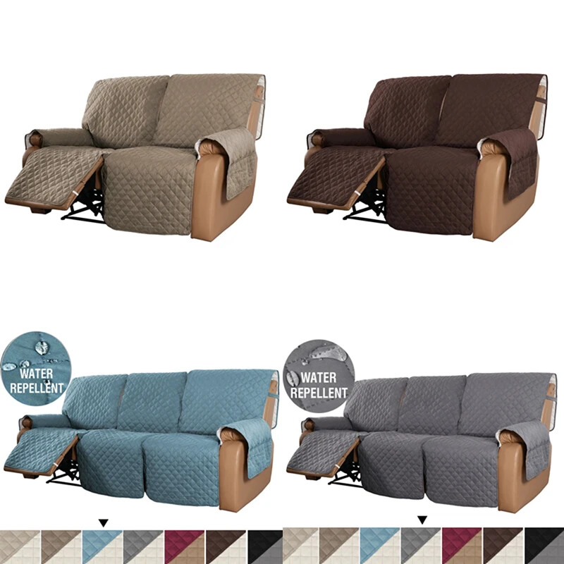 2-3 Seater Recliner Chair Cover Armchair Slipcover Lounge Towel Protector