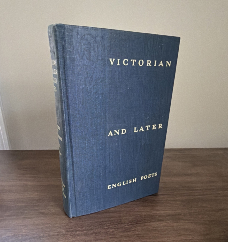 Victorian and Later English Poets by Stephens, Beck & Snow (Hardcover, 1949)
