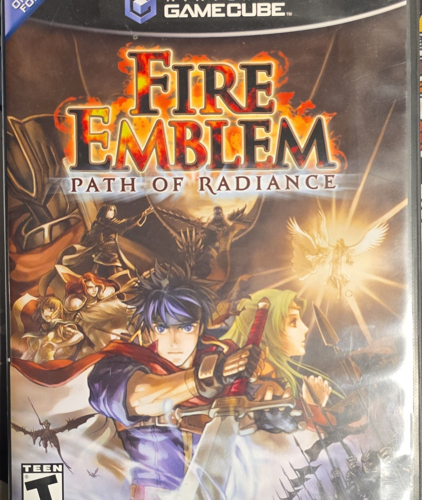 Fire Emblem: Path of Radiance Nintendo GameCube, GC Manual, GBA Compatible