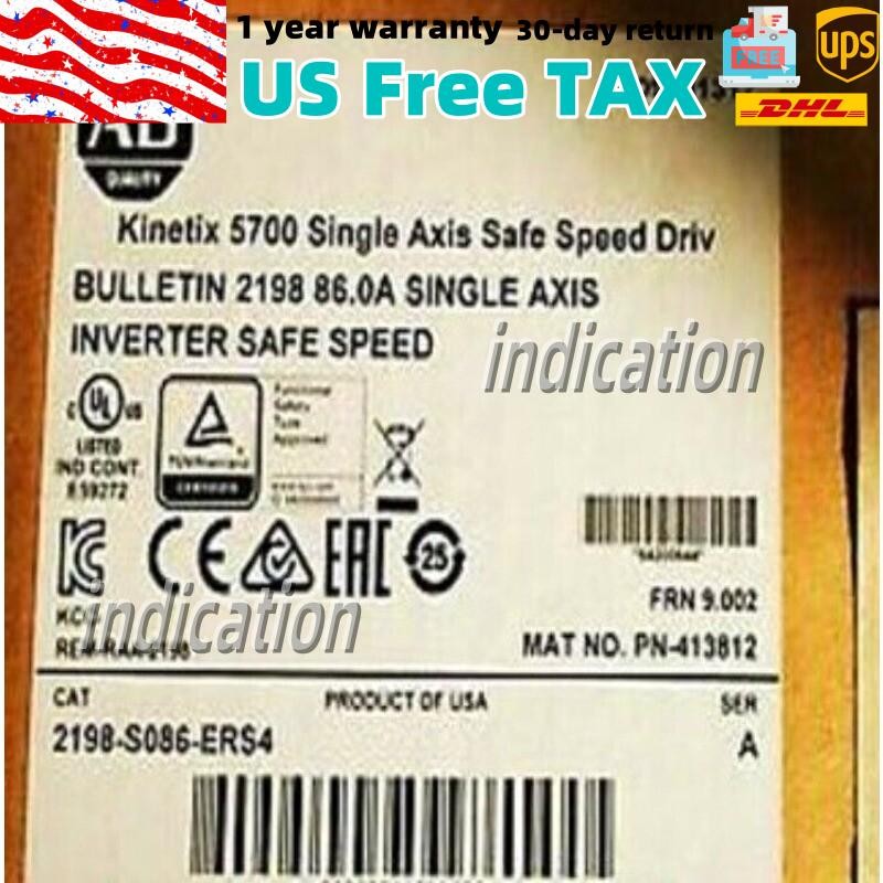 Allen-Bradley 2198-S086-ERS4 Module AB 2198S086ERS4 Factory Sealed