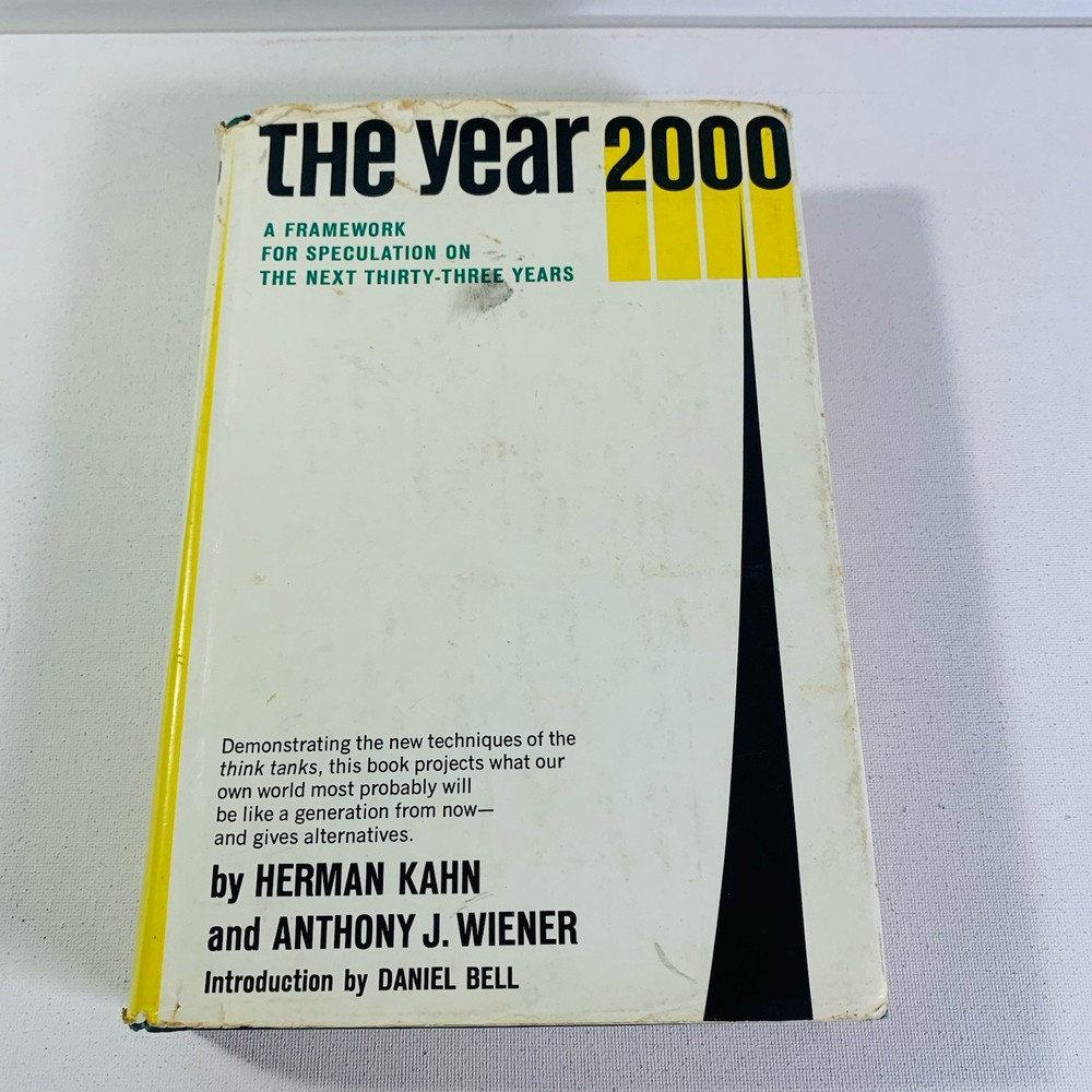 The Year 2000, Herman Kahn and Anthony J Weiner, Collier Macmillan 1st Print