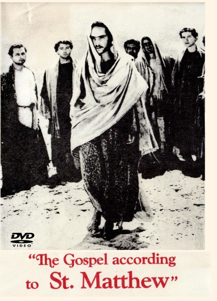 Gospel According To St Matthew 1964 2-DVD set Widescreen classic Jesus Religious
