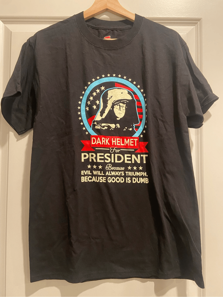 Dark Helmet for President T-shirt size Medium