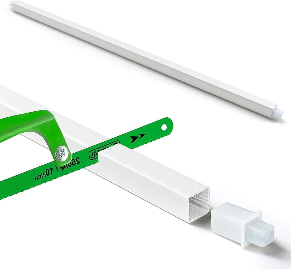 24 Inch Adjustable Spring Loaded Towel Bar Replacement Rod for