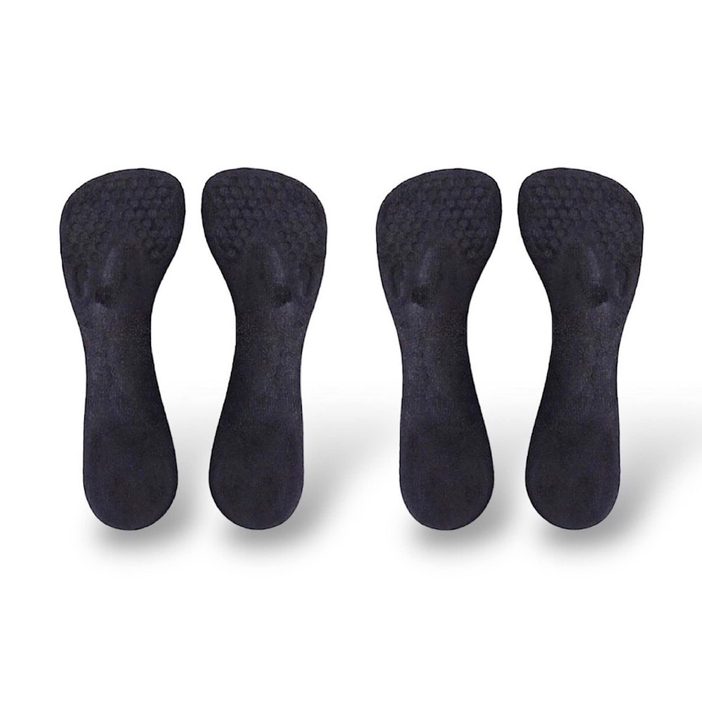 CB 2-Pairs Arch Support Insoles Soft Silicone Gel Invisible Slim Inserts Line...