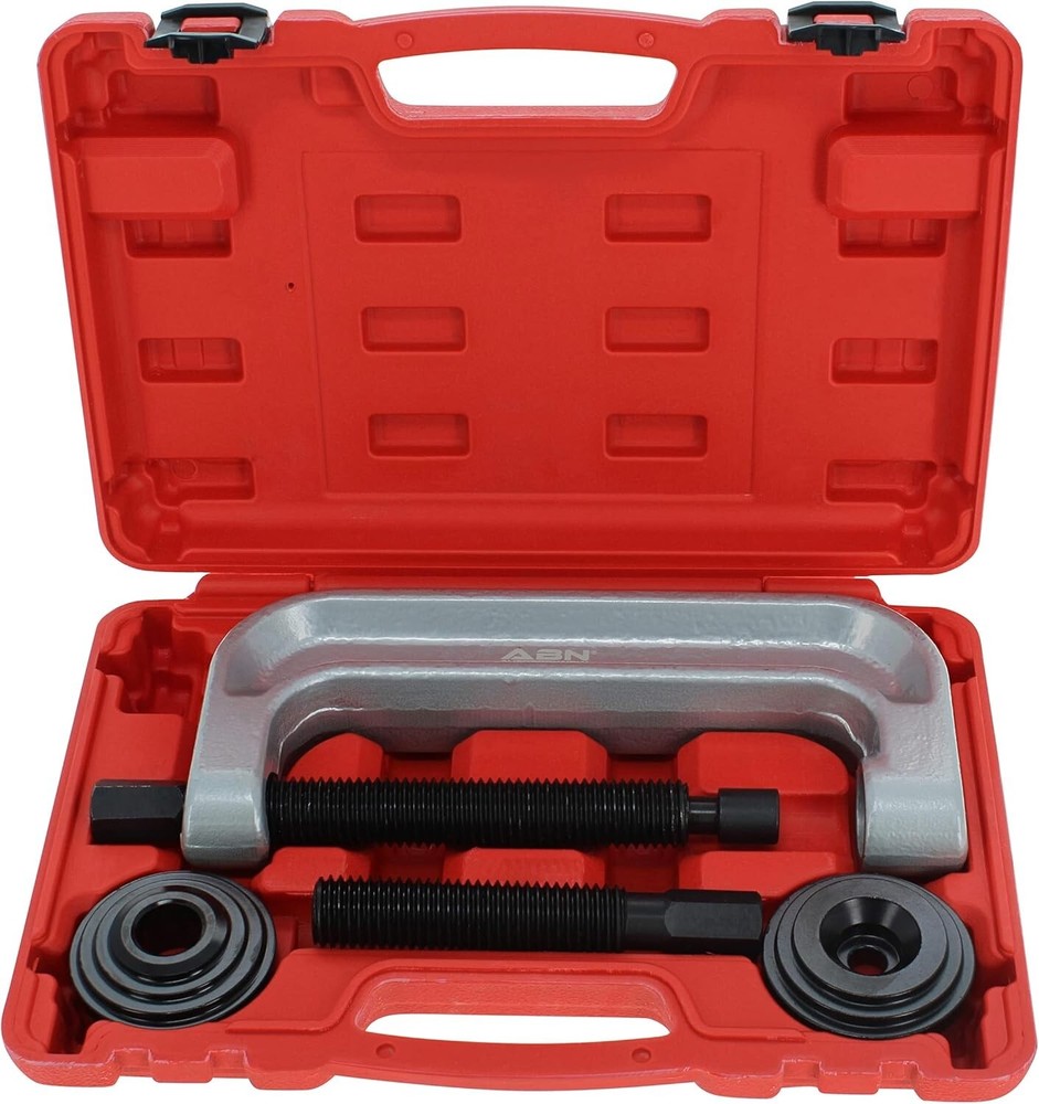 Extra Large Ball Joint Press Tool with 3 Adapters for Domestic & Imported Cars