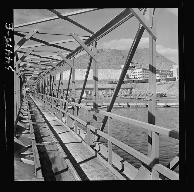 Photo:Hoover Dam Nevada 1930s Steel Bridge and Powerhouse View