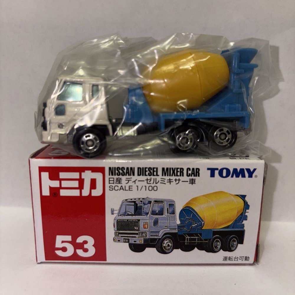 Takara Tomy Tomica No.53 Nissan Diesel Mixer Truck Discontinued