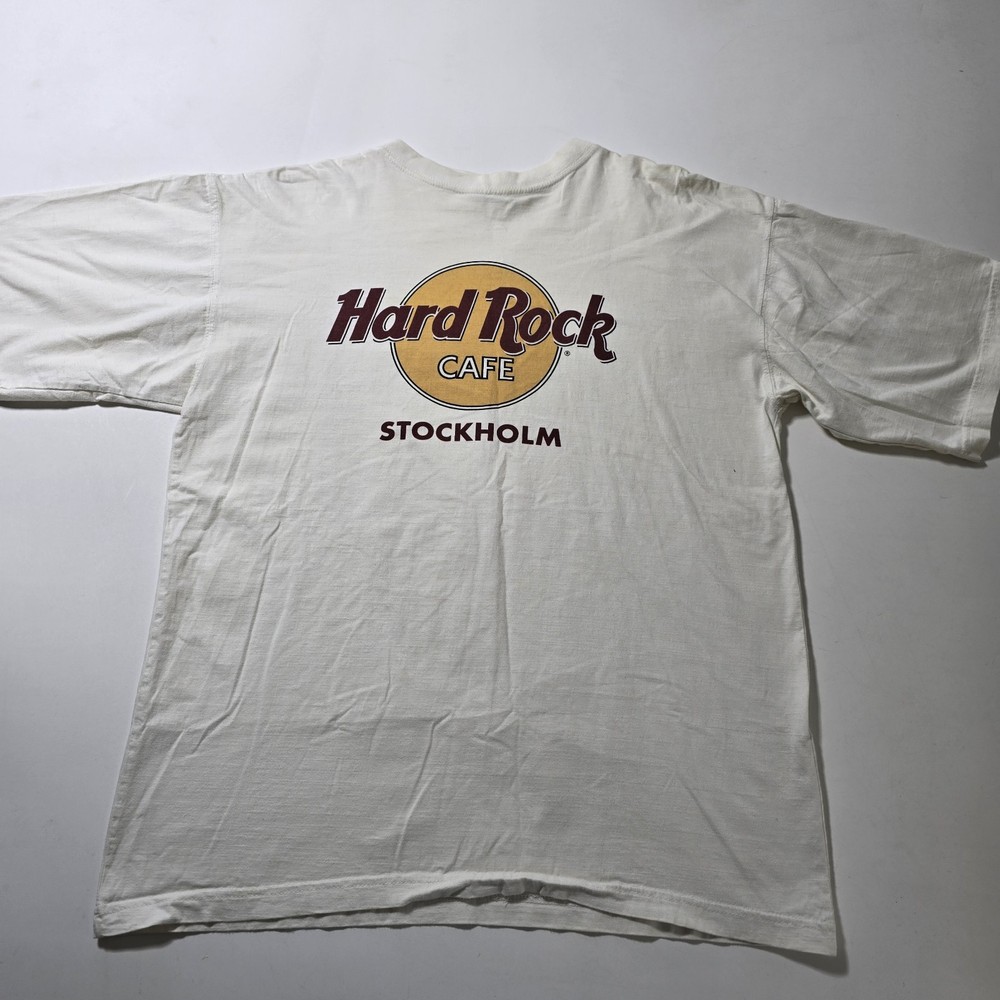 HARD ROCK CAFE Stockholm T-Shirt Vintage Men's Size Medium