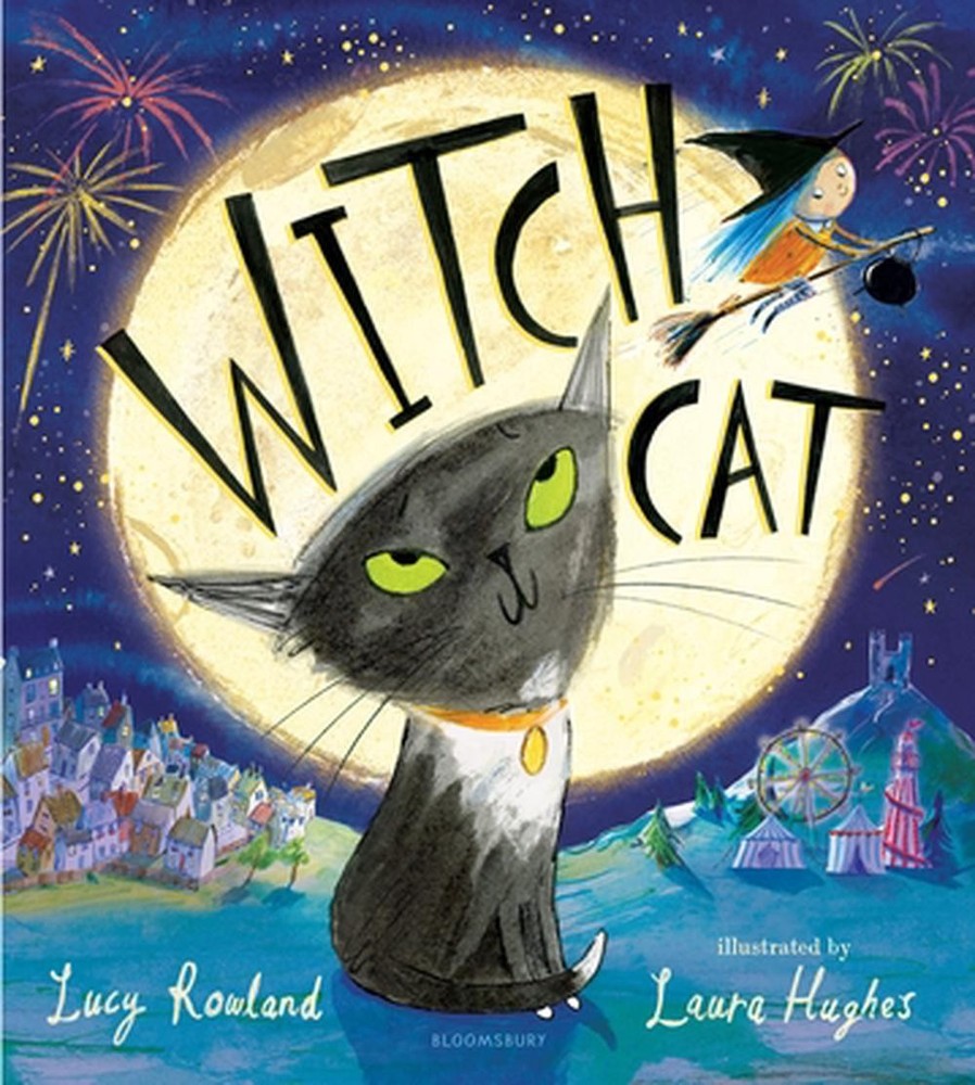 Witch Cat by Lucy Rowland Hardcover Book