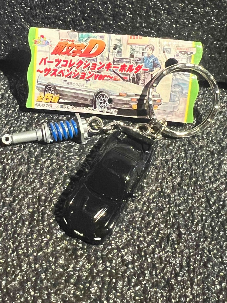 Initial D Parts Collection Figure Keychain Japan Anime Vintage Rare