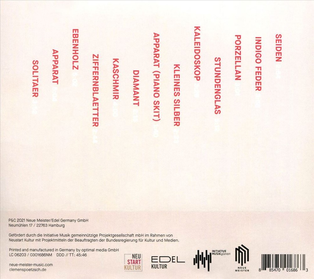 CLEMENS CHRISTIAN POETZSCH SOUL OF THINGS NEW CD