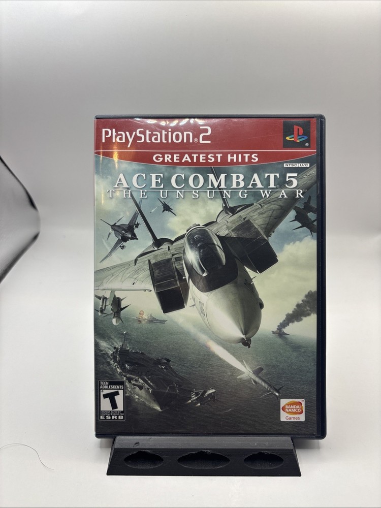 Ace Combat 5 The Unsung War PS2 PlayStation 2 GH Complete  - 1 Year Warranty E..-image