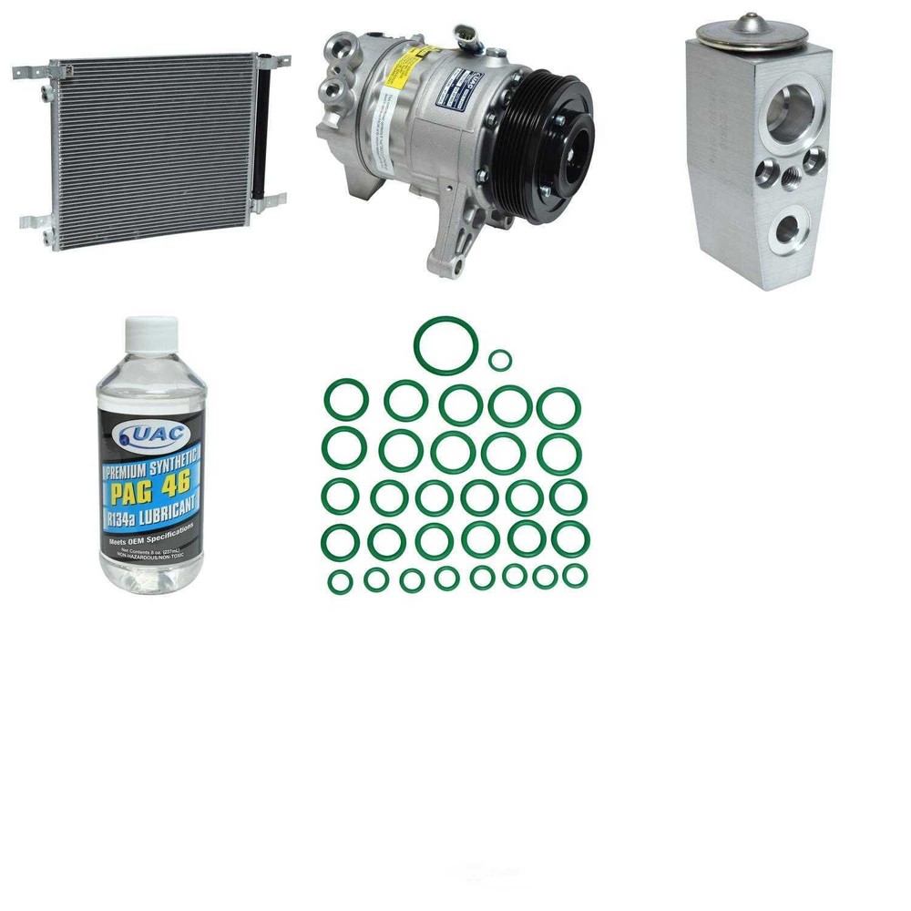 A/C Compressor Kit with Condenser UAC KT 5292A Replacement