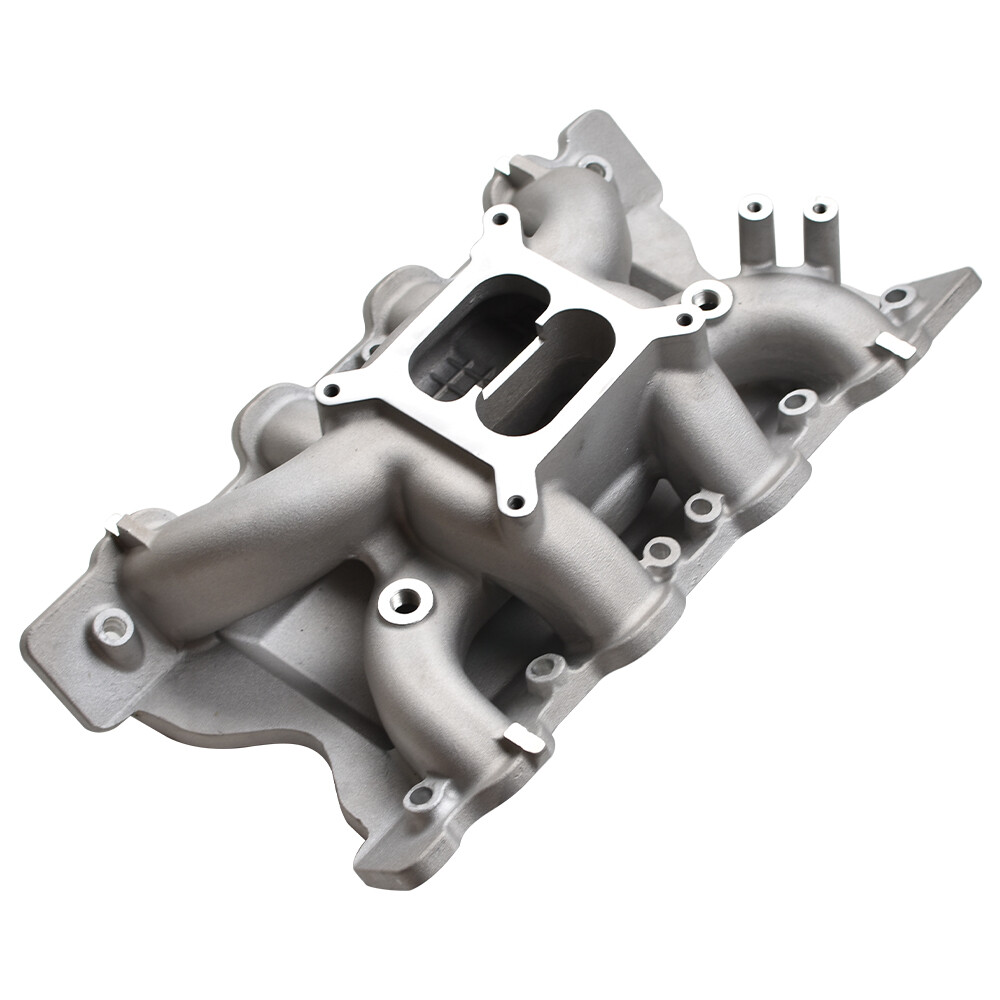 High-Performance RPM Dual Plane Aluminum Intake Manifold for Ford 351C 5.8L Square Bore